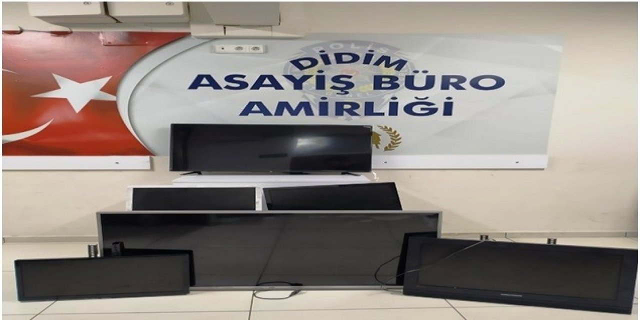 Didim’de Televizyon Hırsızları Yakalandı
