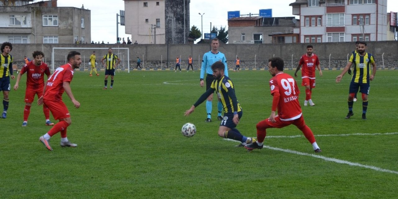 3. Lig: Fatsa Belediyespor: 0 - Nevşehir Belediyespor: 0