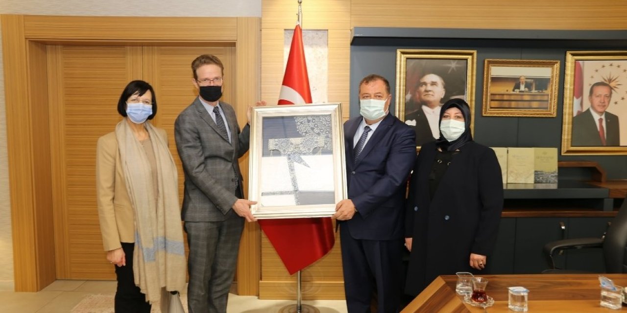 Ab Türkiye Delegasyonu Başkanı Nikolaus Meyer-landrut Kilis’te