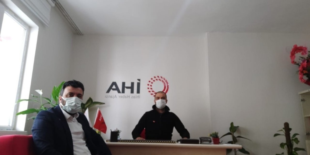Memur-sen İ̇l Başkanı Barışan’dan İ̇ha’ya Ziyaret