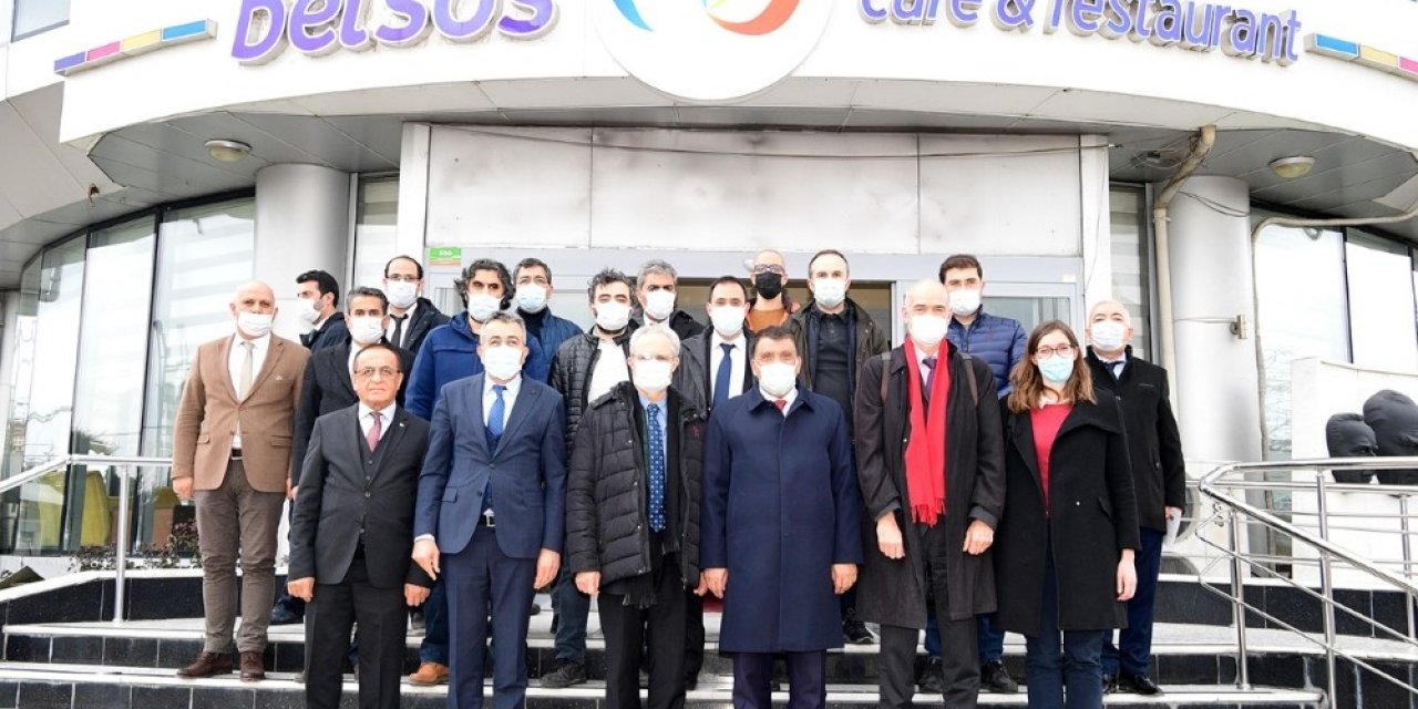 Fransız Ve Ab Heyetinden Başkan Gürkan’a Ziyaret