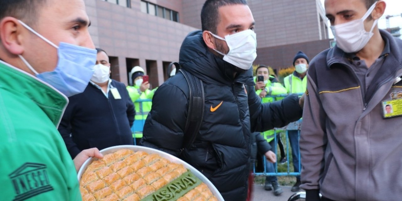Galatasaray Kafilesi Gaziantep’te