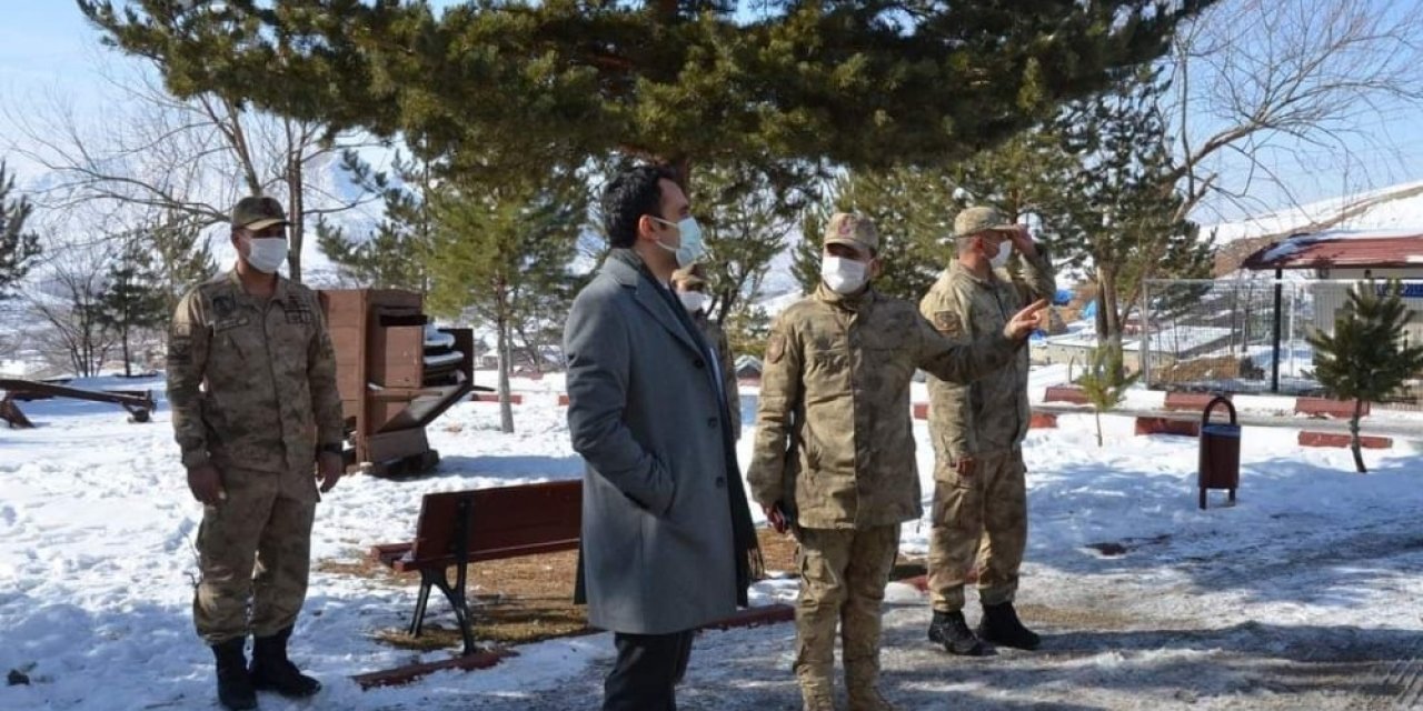 Kaymakam Çelik’ten Karakol Ziyareti