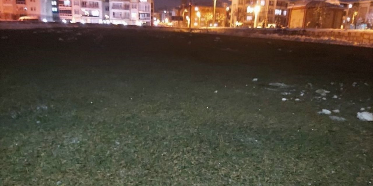 Antrenman Sahası Hazır Hale Getirildi