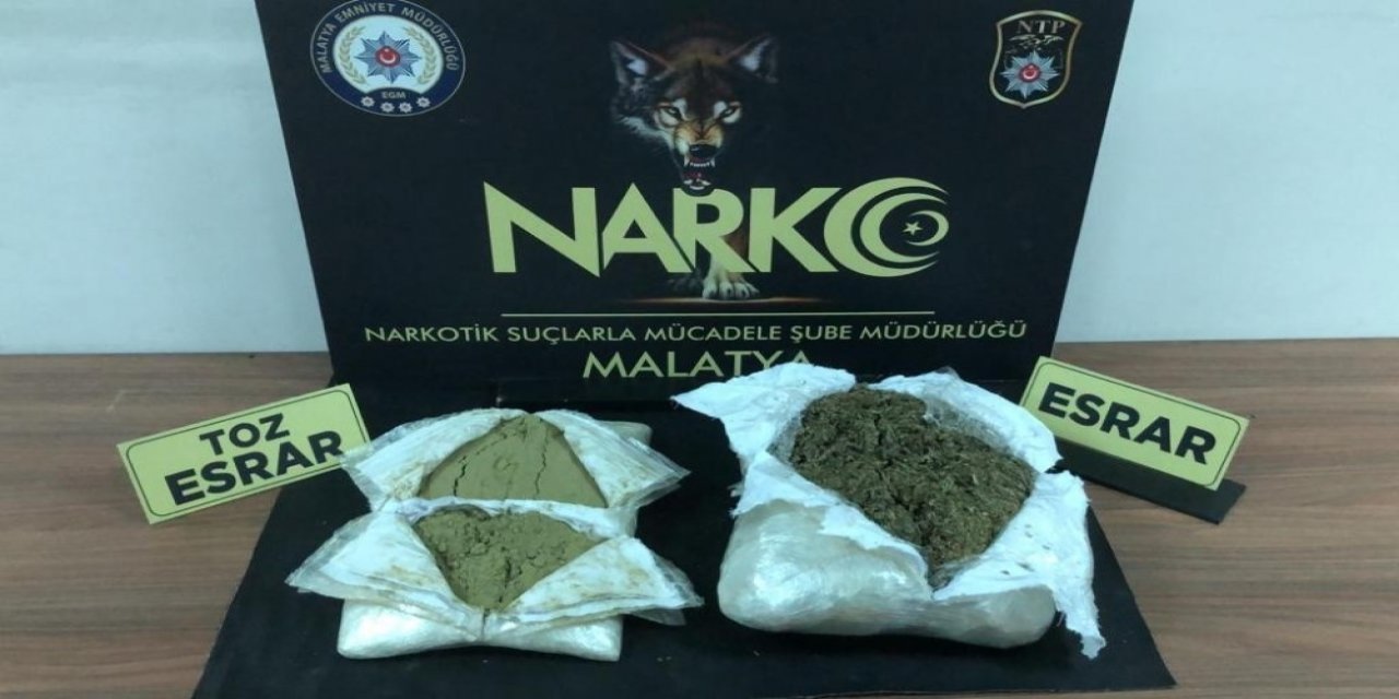 Malatya Polisinden Uyuşturucu Tacirlerine Darbe Üstüne Darbe