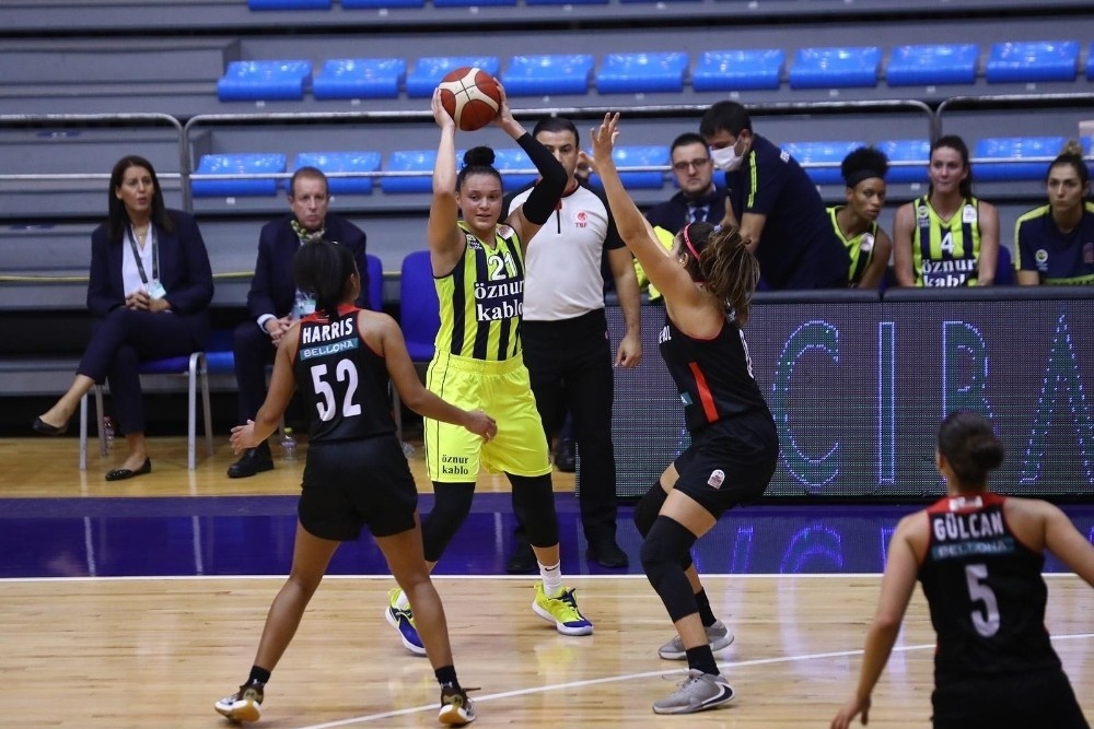 Bellona Kayseri Basketbol takımı deplasmanda Fenerbahçe’ye mağlup oldu