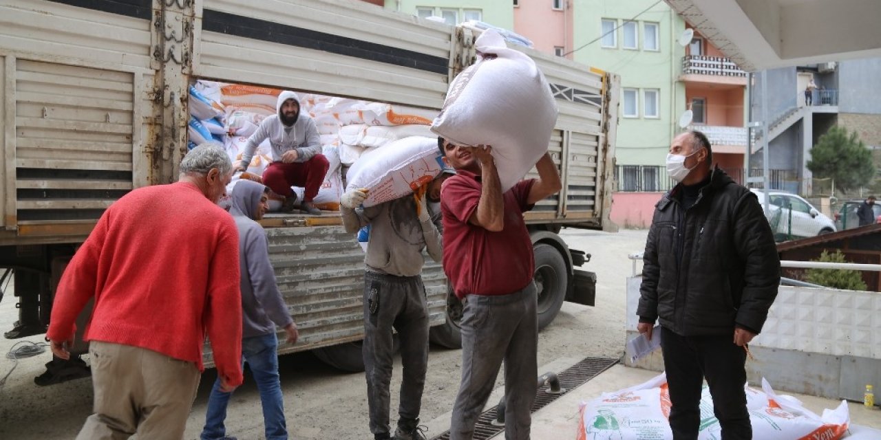 Artvinli Boğacılara Yem Desteği