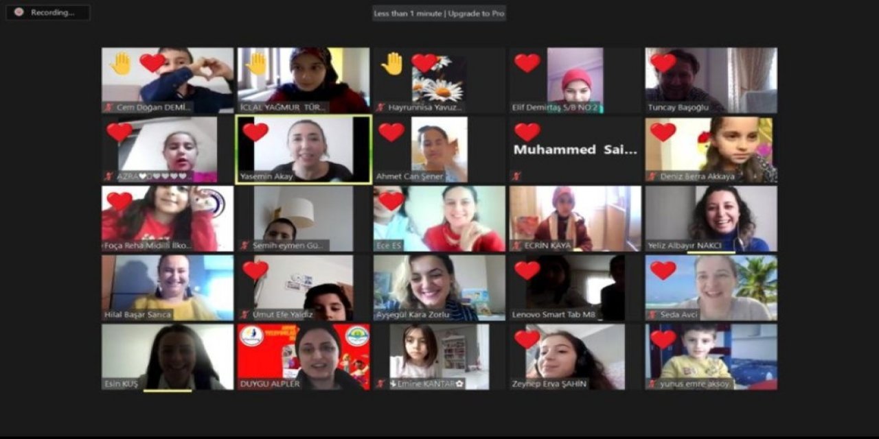 10 Şehrin Öğrencileri Bu Projede Buluştu