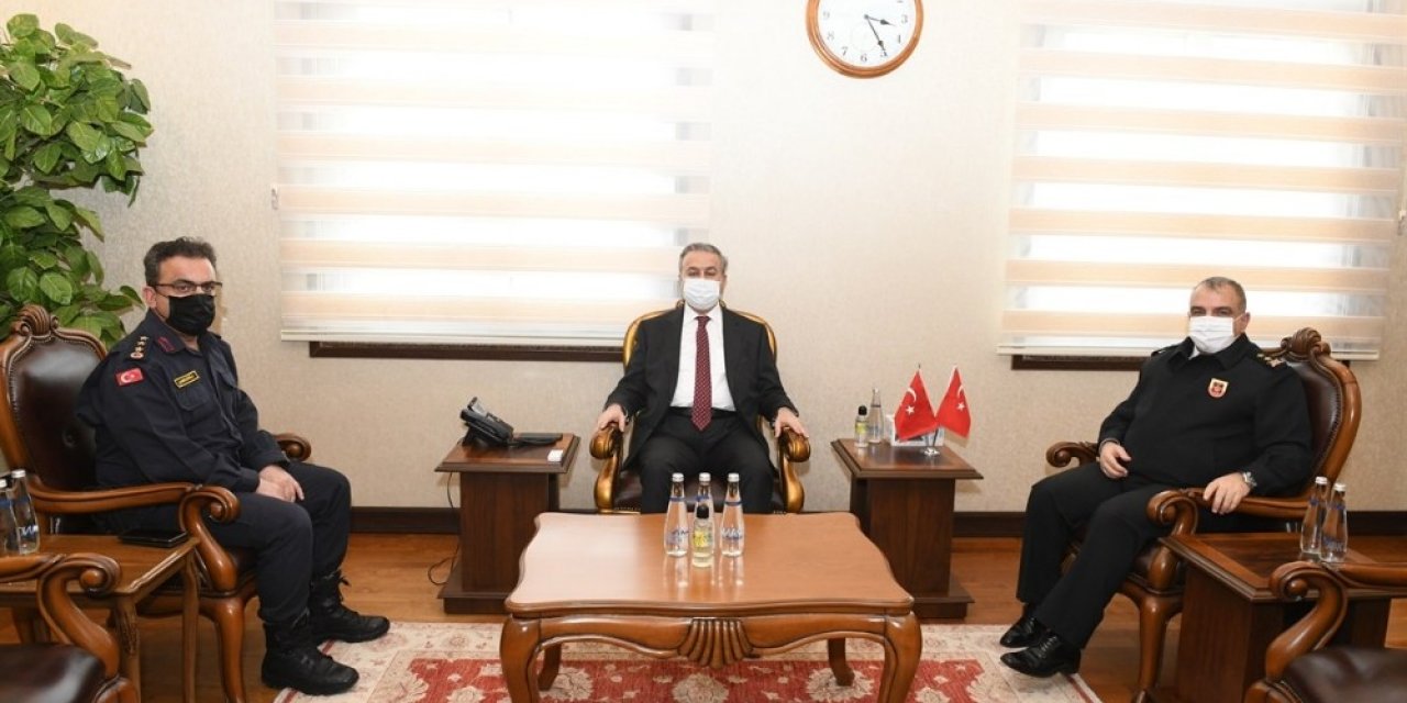 Tümgeneral Halis Zafer Koç’tan Vali Su’ya Ziyaret