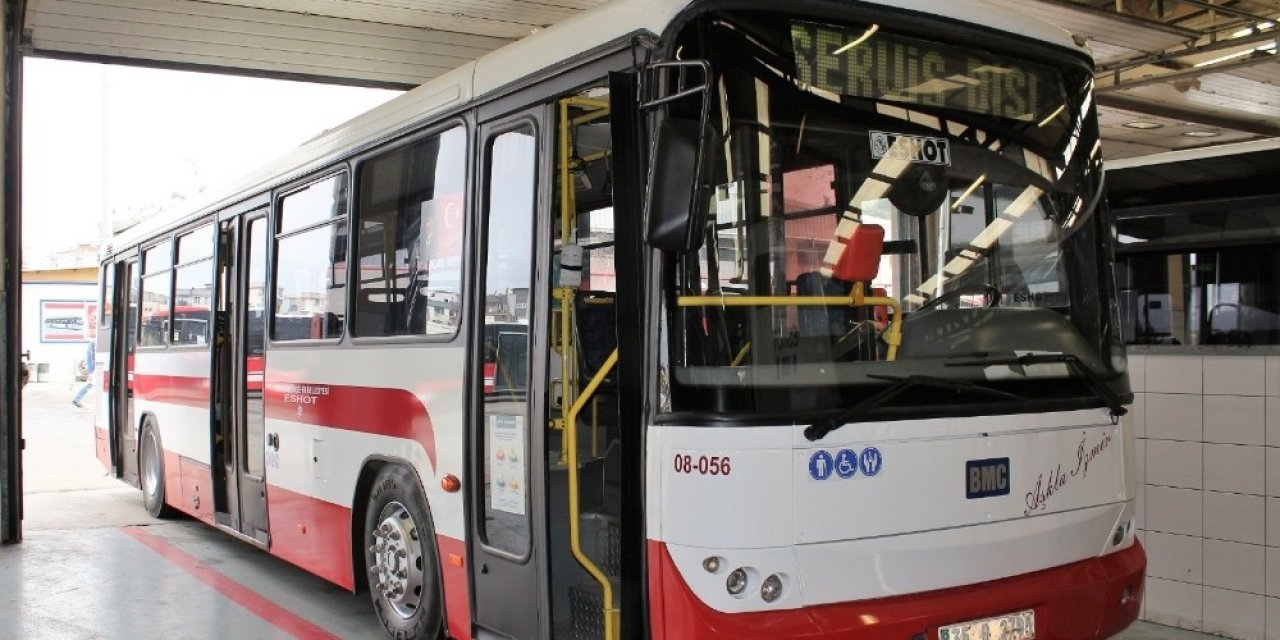 Yıpranan Otobüsler Tamir Ve Bakımla Yeniliyor