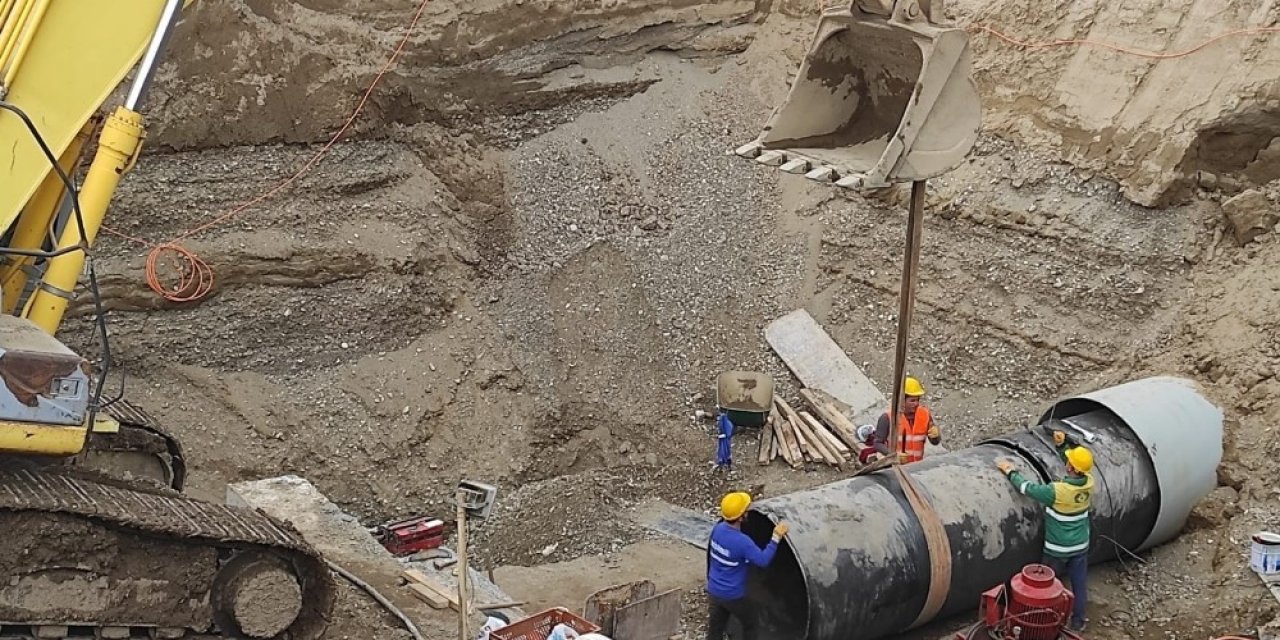 Bismil Atık Su Arıtma Tesisinde Çalışmalar Sürüyor