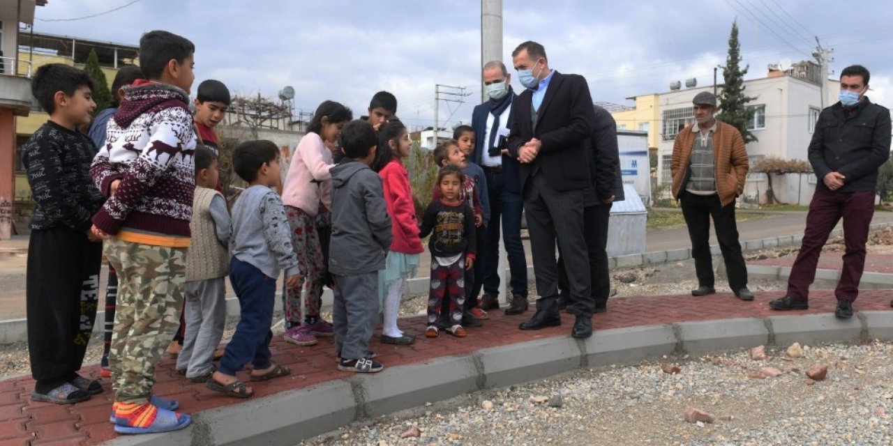 Yenişehir Belediyesi, Deniz Mahallesine Yeni Bir Park Yapıyor