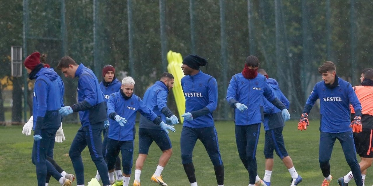 Trabzonspor, Beşiktaş Maçı Hazırlıklarına Başladı