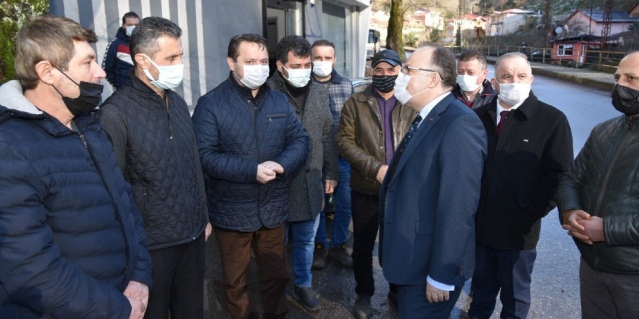 Vali Tutulmaz, İş İnsanlarını Ziyaret Etti