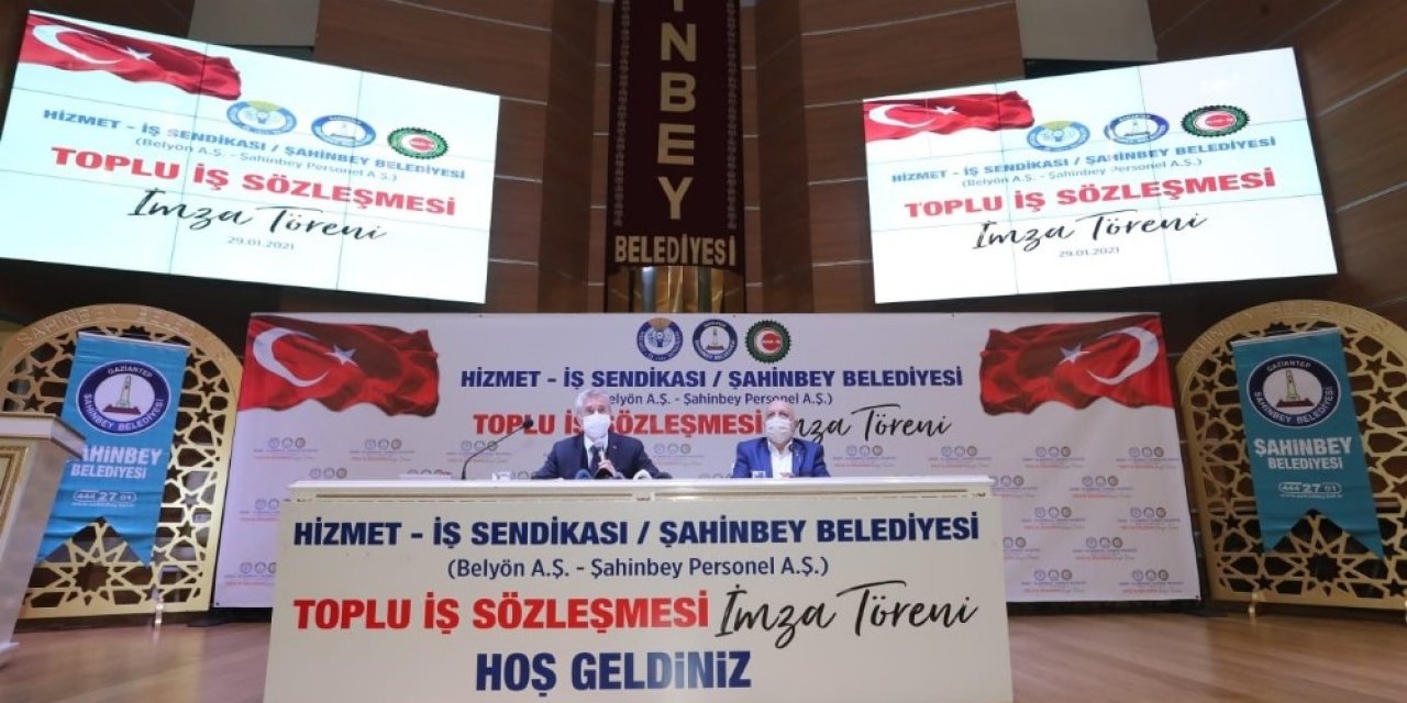 Şahinbey Belediyesinde En Düşük İşçi Maaşı 3 Bin 770 Lira Olacak