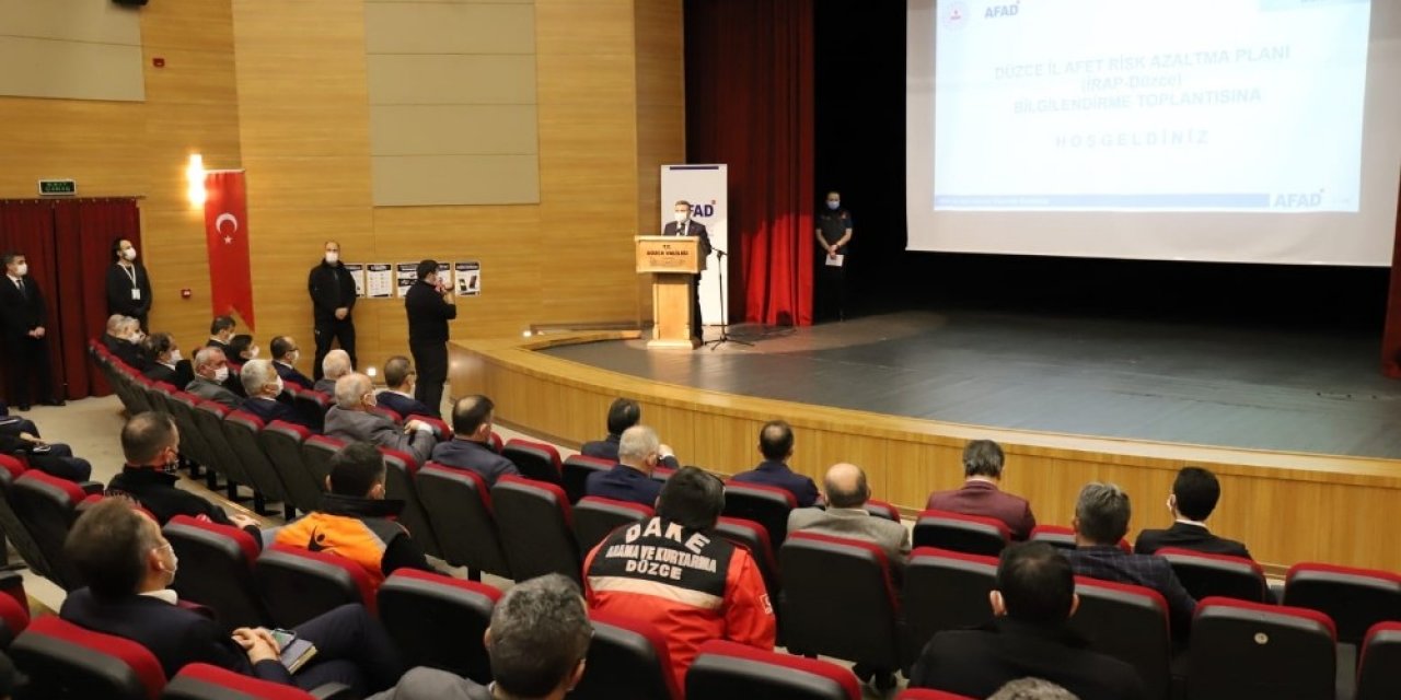 Düzce’de İ̇rap Toplantısı Gerçekleştirildi