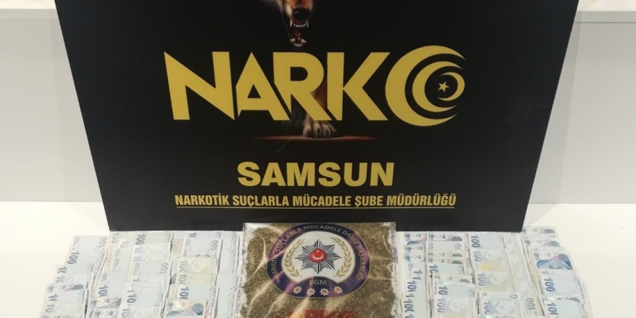 İ̇stanbul’dan Samsun’a Uyuşturucu Getirirken Yakalandı