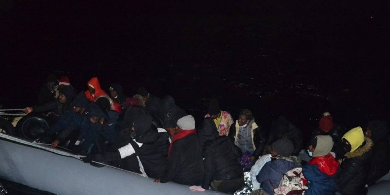 Yunanların Türk Kara Sularına İttiği 48 Sığınmacı Kurtarıldı