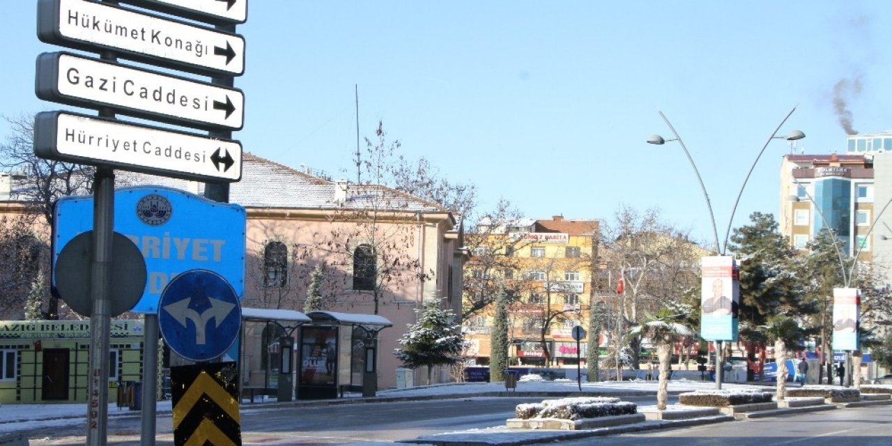 Elazığ’da Hafta Sonu Kısıtlama Sessizliği