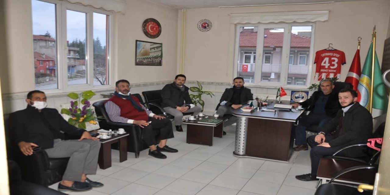İ̇ş Adamlarından Altıntaş’a Ziyaret