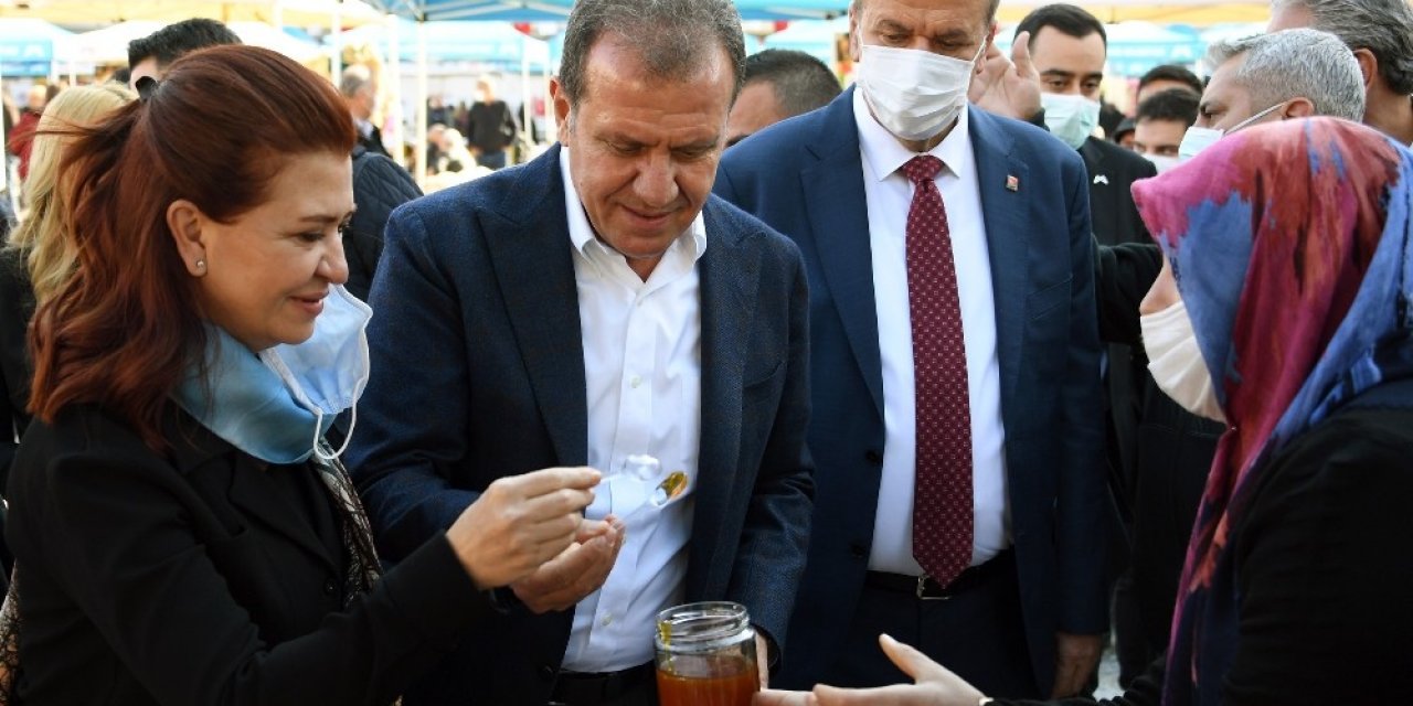 Üretici Kadın Stantları Erdemli’de Kuruldu