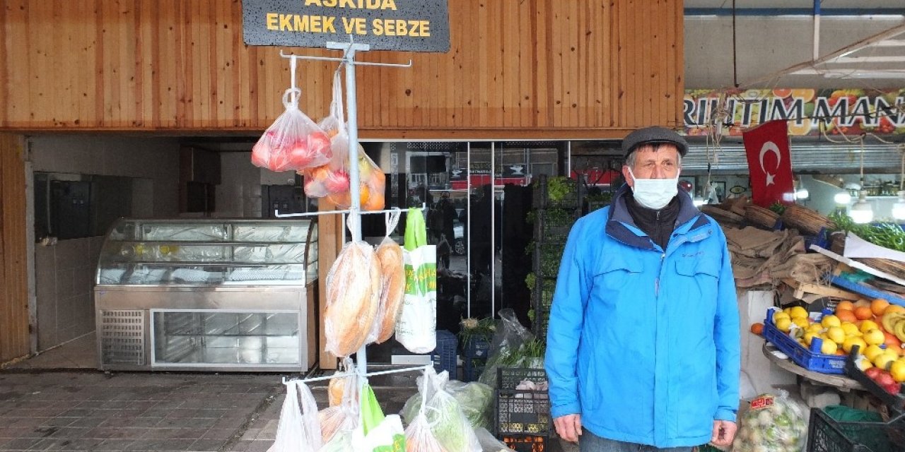 Askıda Ekmek Ve Sebze Rağbet Görüyor