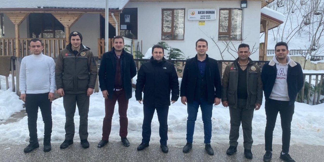 Zorlu Şartlarda Çalışan Ormancılara Ziyaret