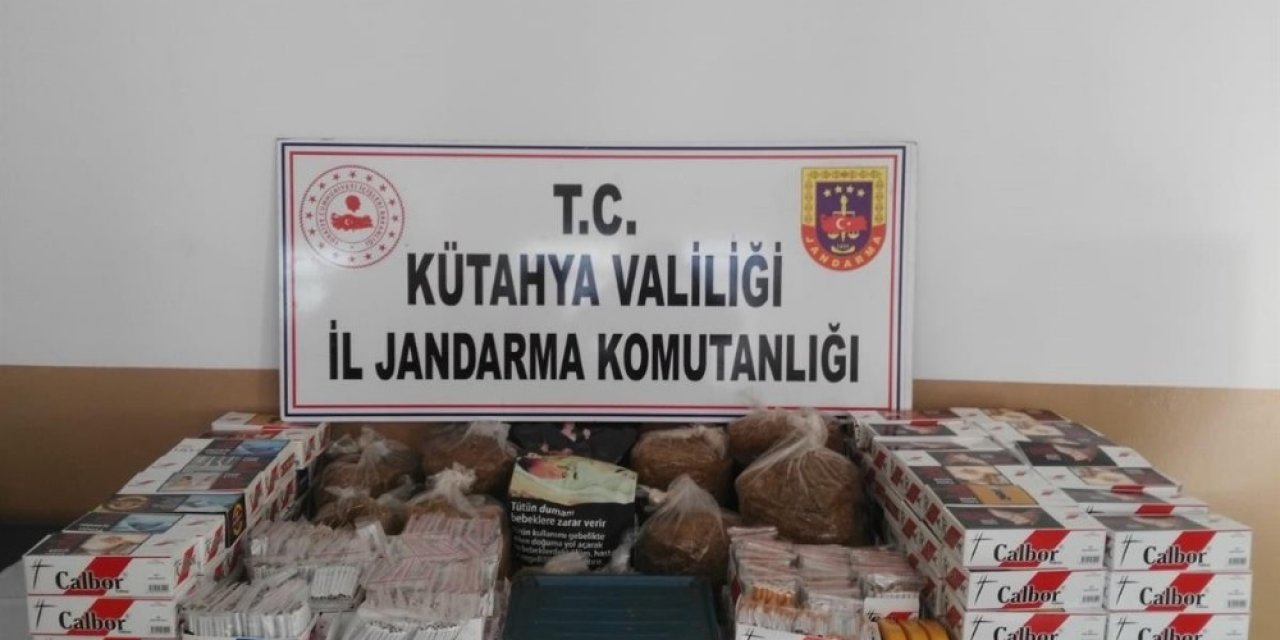 Simav’da Kaçak Tütün Operasyonu