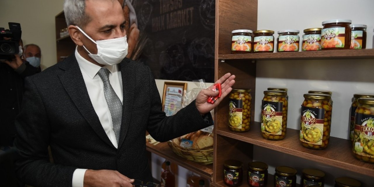 Tarsus Belediyesi İlk Halk Marketi Açtı