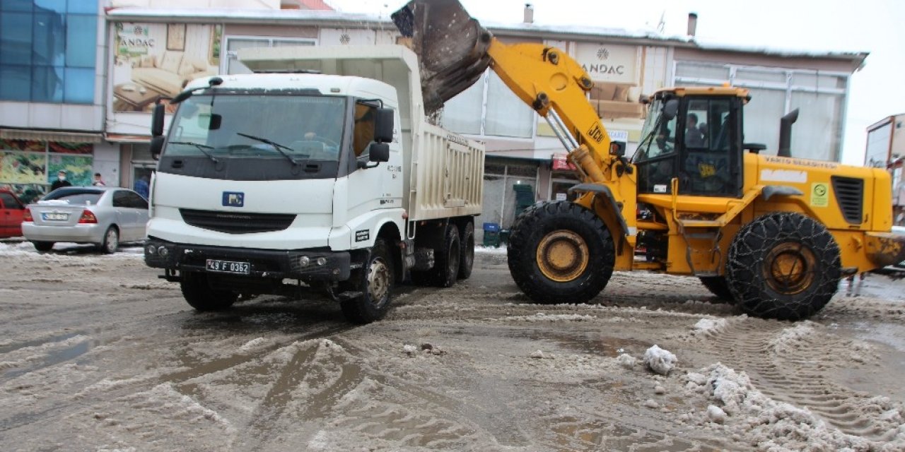 Varto’da Kar Temizleme Çalışması