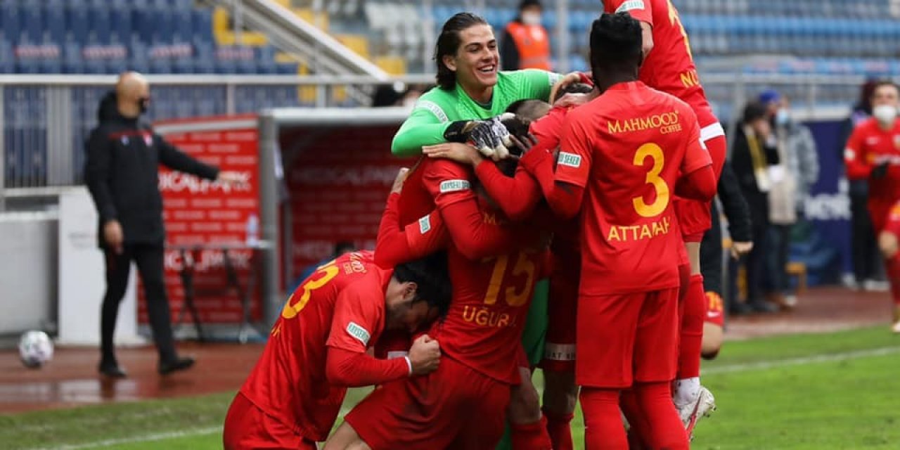 Kayserispor 6. Galibiyetini Aldı