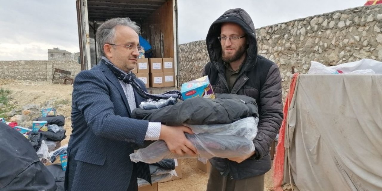 Mersin’den İ̇dlib’e İyilik Hareketi
