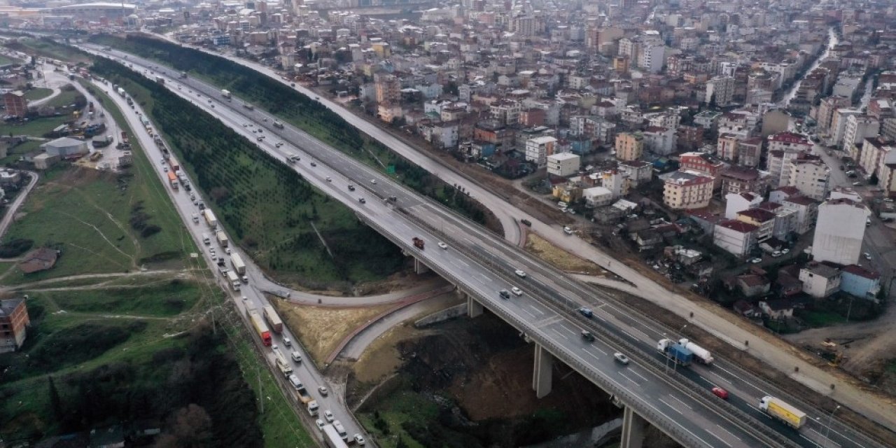 Gebze - Osb Yan Yollarda Hummalı Çalışma