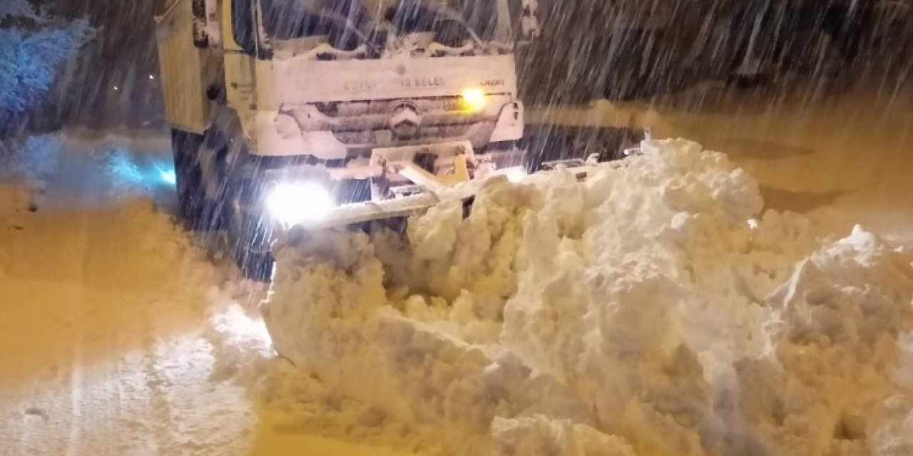 Mersin’in Yüksek Kesimlerinde Kar Yağışı Etkili Oldu