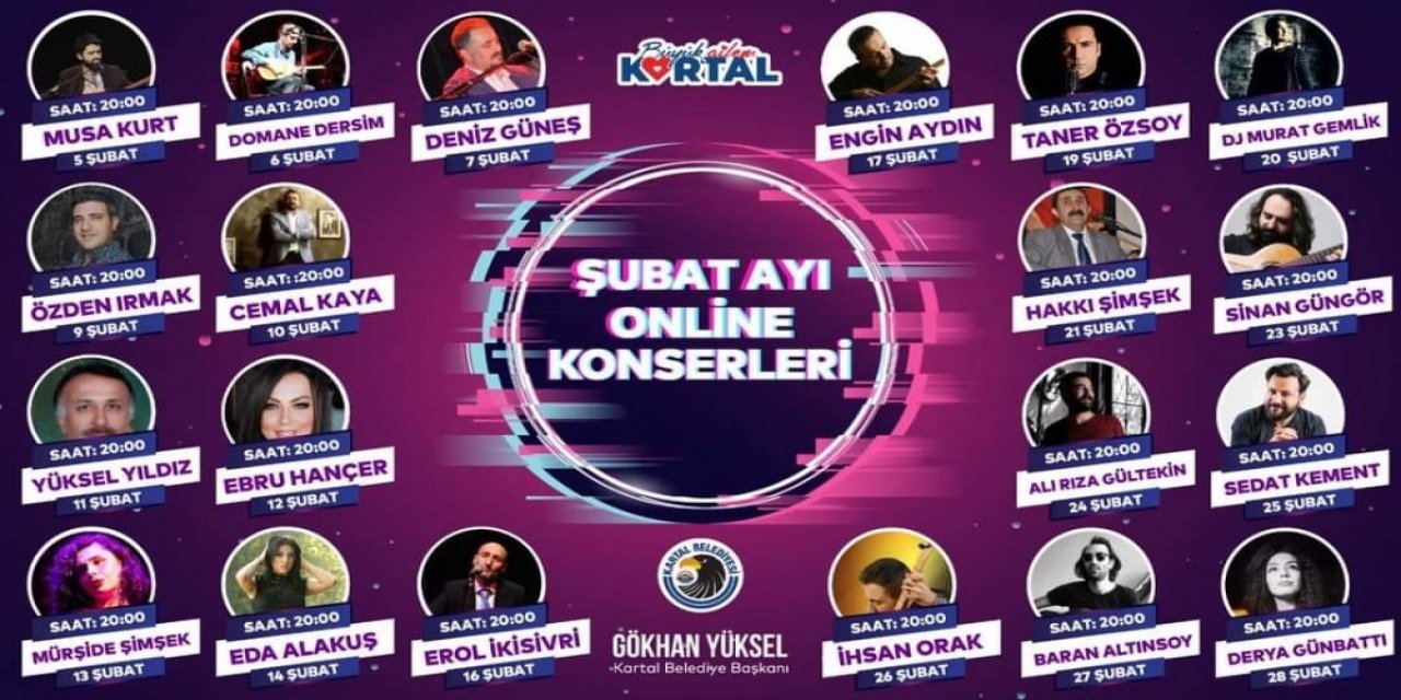 Kartal Belediyesinden Müzik Sektörüne Destek Konserleri