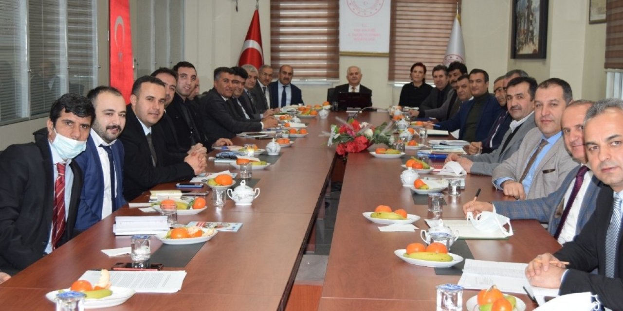Van’da ‘genişletilmiş Bilgi Alışverişi Toplantısı’ Yapıldı