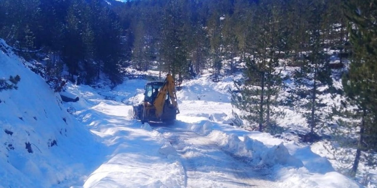 Toroslar’da Kardan Kapanan Yayla Yolları Ulaşıma Açılıyor