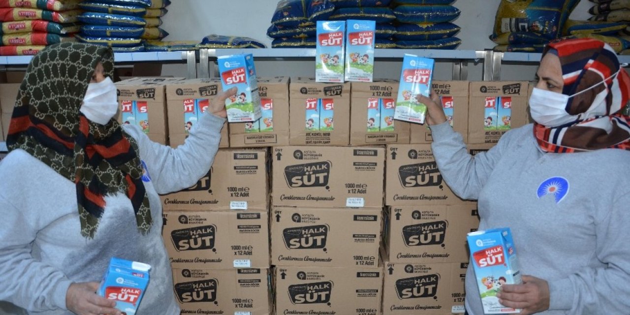 Ocak Ayında 545 Haneye 4 Bin 360 Litre Süt Ulaştırıldı