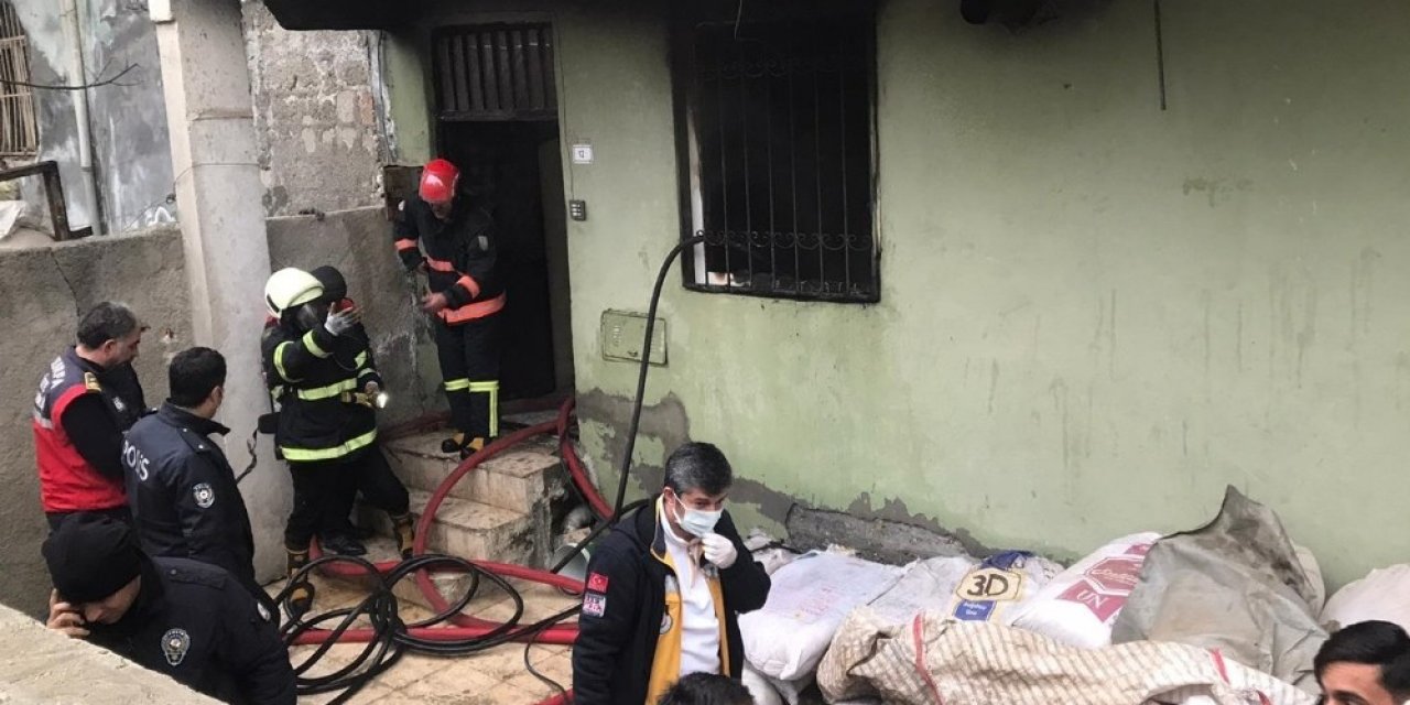 Yangından Kurtarılan Çocuk Hastanede Öldü