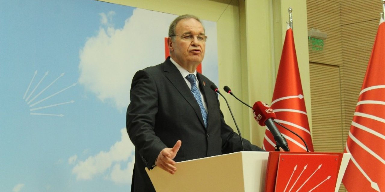 Chp Parti Sözcüsü Faik Öztrak: