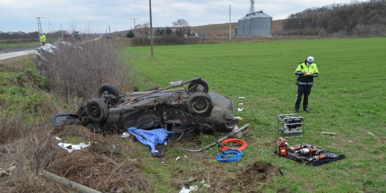 Tekirdağ’da Feci Kaza: 2 Ölü, 4 Yaralı