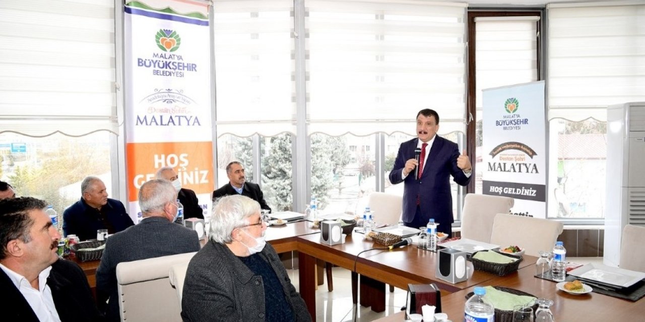 Başkan Gürkan Muhtarlarla Bir Araya Geldi