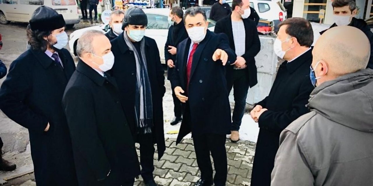 Vali, Milletvekili, Belediye Başkanı Yatırımları İnceledi