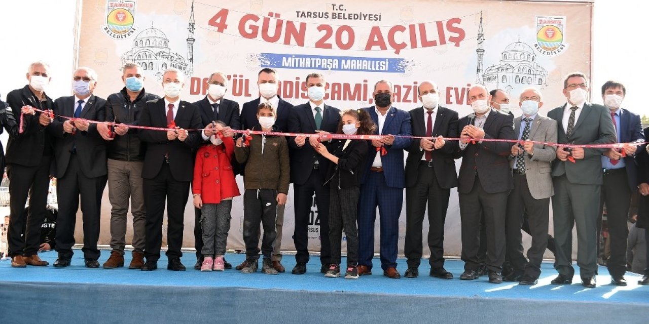 Başkan Bozdoğan, Mithatpaşa Mahallesindeki Kompleksi Hizmete Açtı