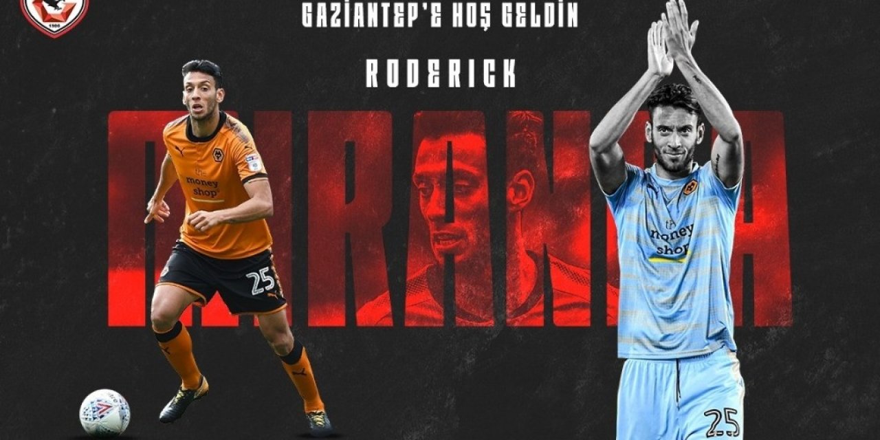 Roderick Miranda Gaziantep Fk’da
