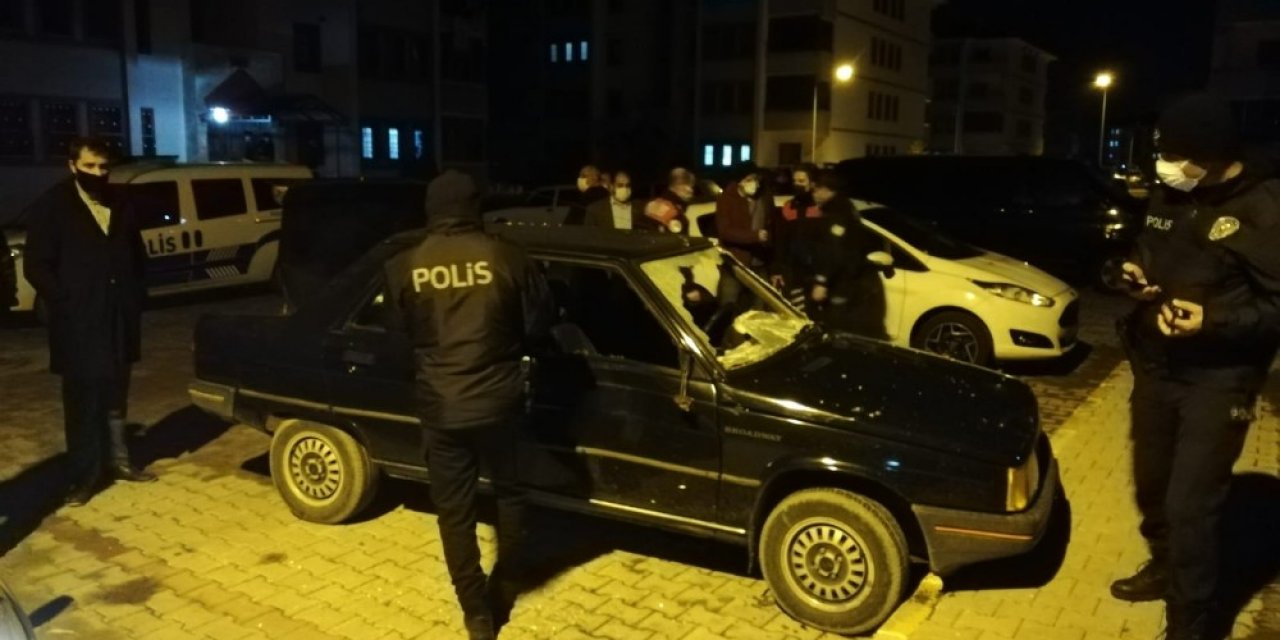 Pompalı Tüfekle Otomobile Zarar Veren 2 Şüpheli Gözaltına Alındı