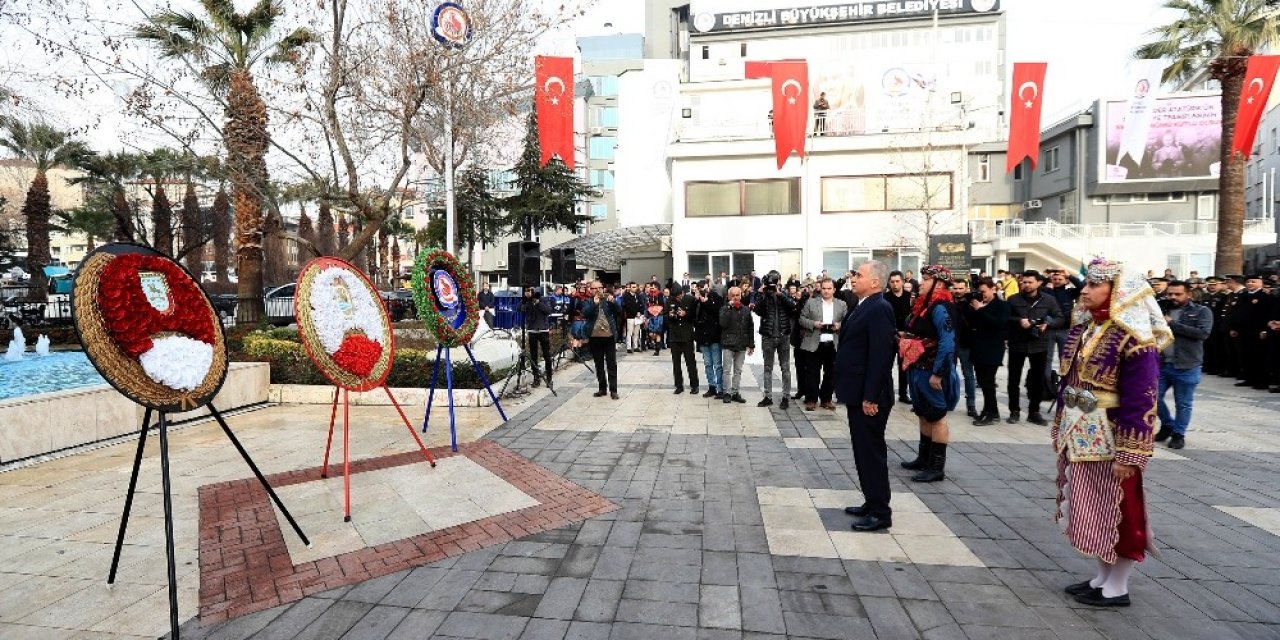 Atatürk’ün Denizli’ye Gelişinin 90. Yıldönümü Törenlerle Anılacak