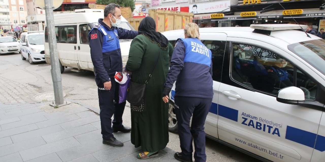 Atakum’da Dilenci Operasyonu: 14 Dilenciye Suçüstü