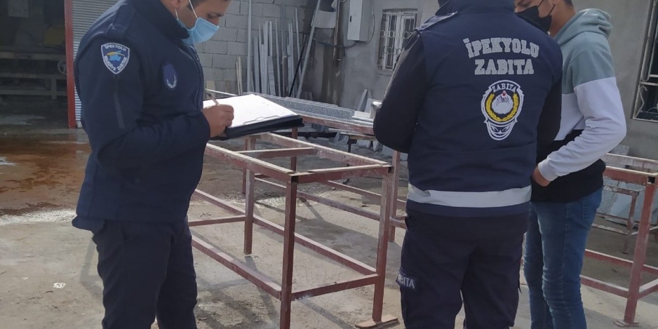 İ̇pekyolu Belediyesinden İşletmelere Denetim