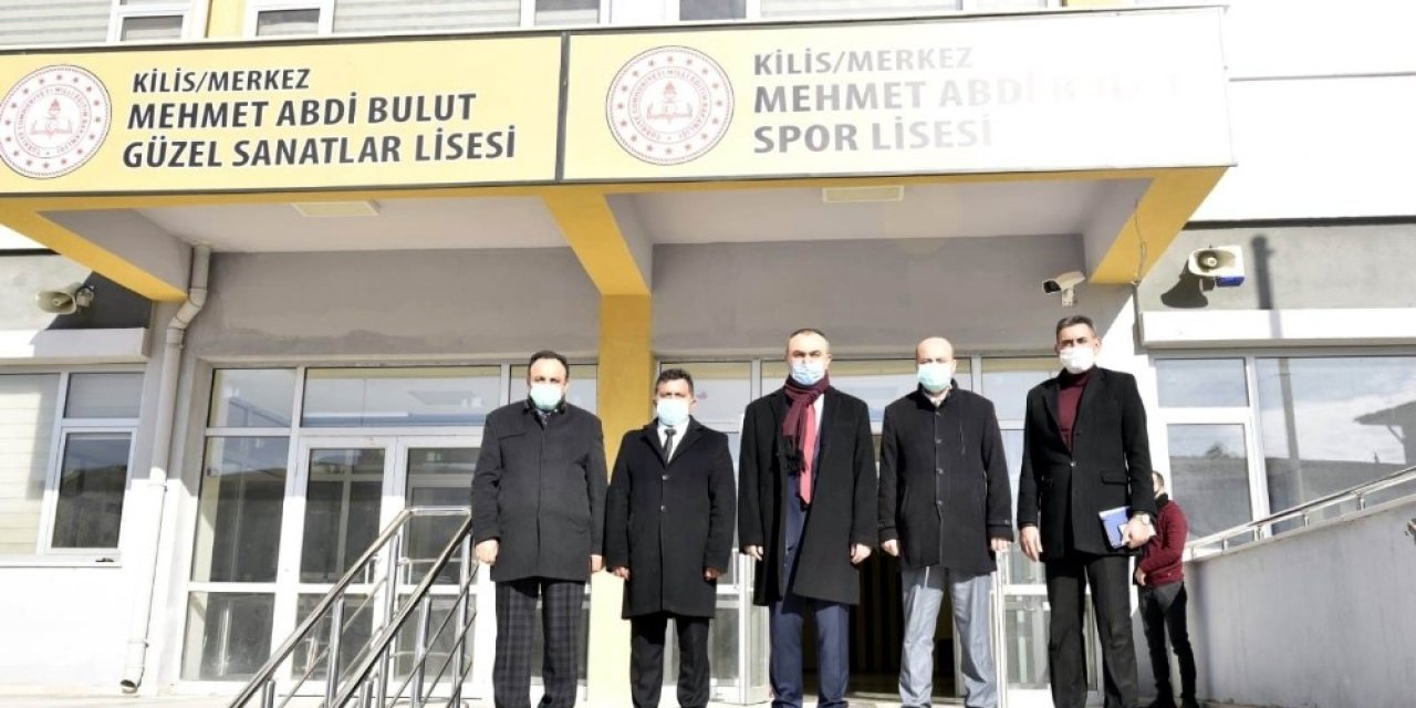 Vali Soytürk Yapımı Devam Eden Okulları İnceledi